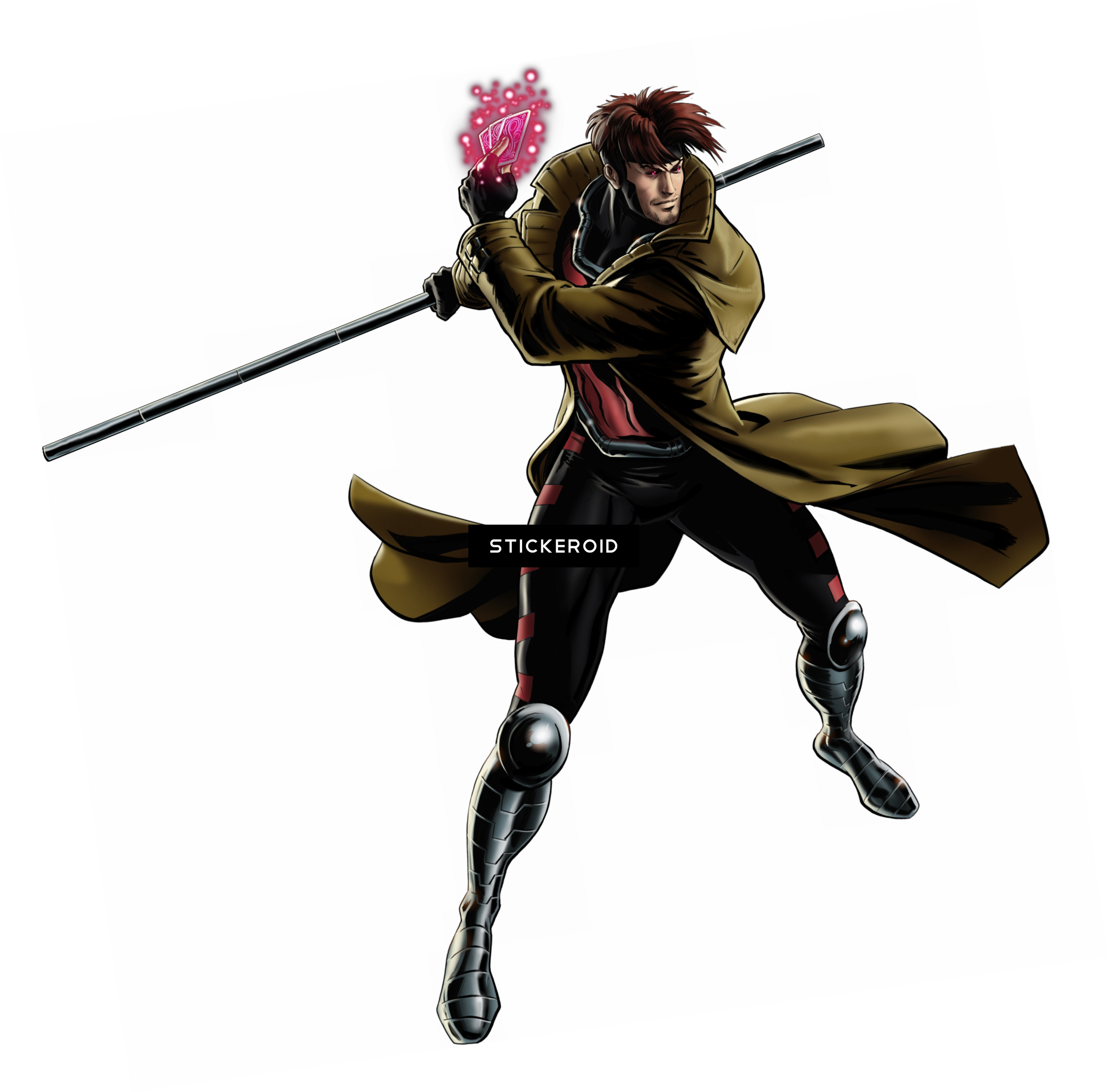 Gambit Габит Superheroes X-men - X Men Characters Gambit Clipart (2335x2300), Png Download