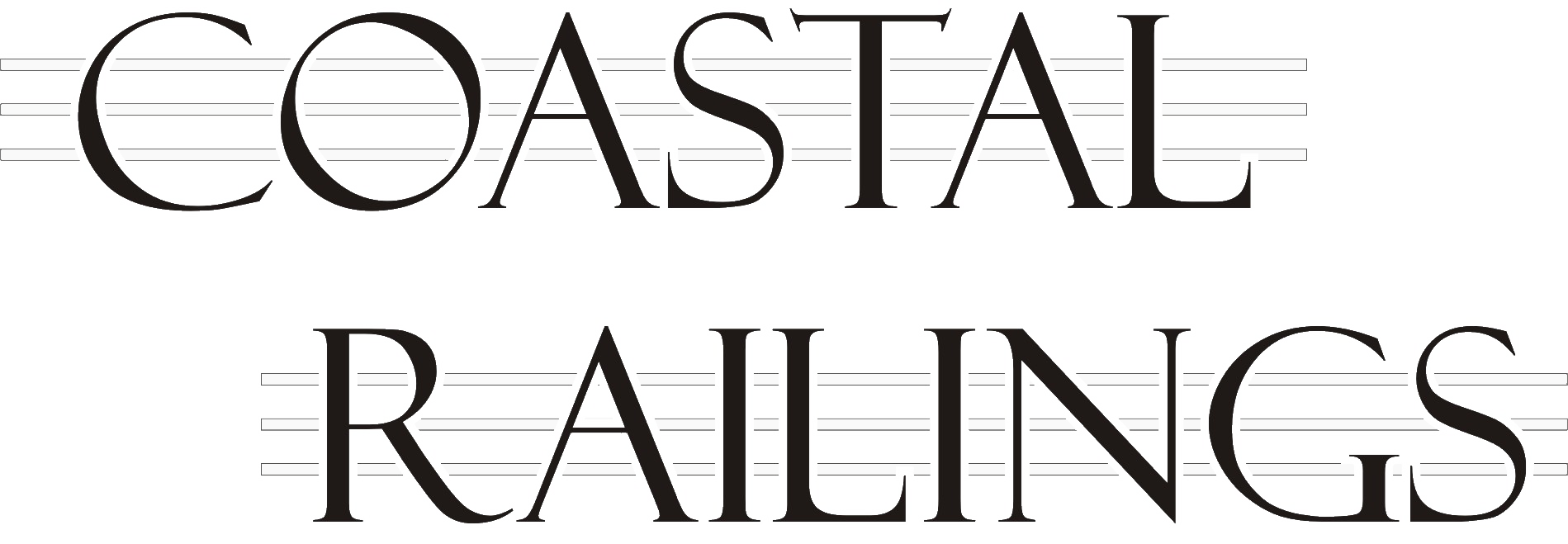 Coastal Railings Logo Final Clipart (1899x659), Png Download