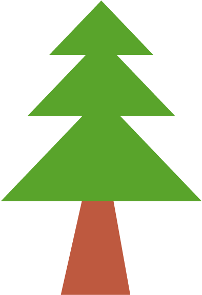 Free Clip Art - Christmas Tree - Png Download (640x640), Png Download