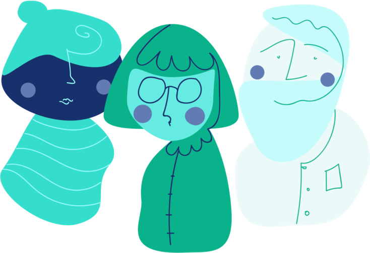 Faq - Cartoon Clipart (734x502), Png Download