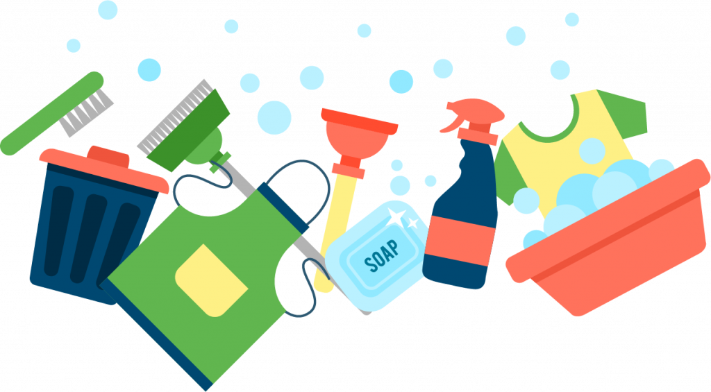 #m - - Limpieza De Casas Clipart (1024x565), Png Download