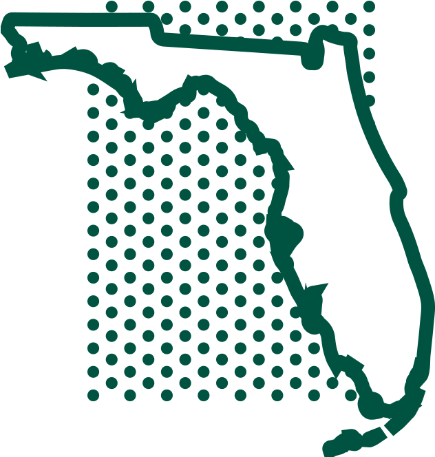 Florida - Map Clipart (669x699), Png Download