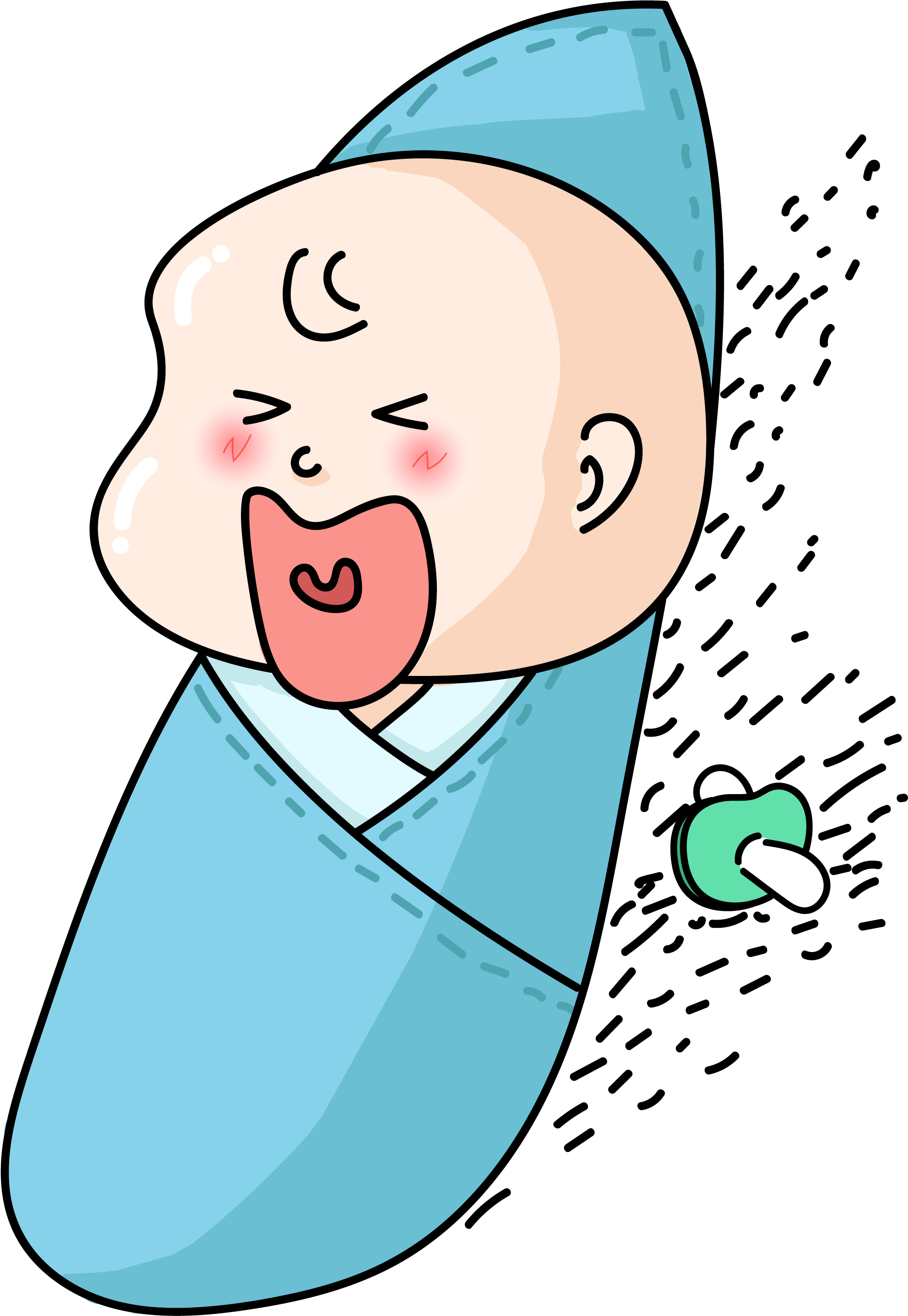 Character Baby Cartoon Commercial Png And Vector Image Clipart (4167x4167), Png Download