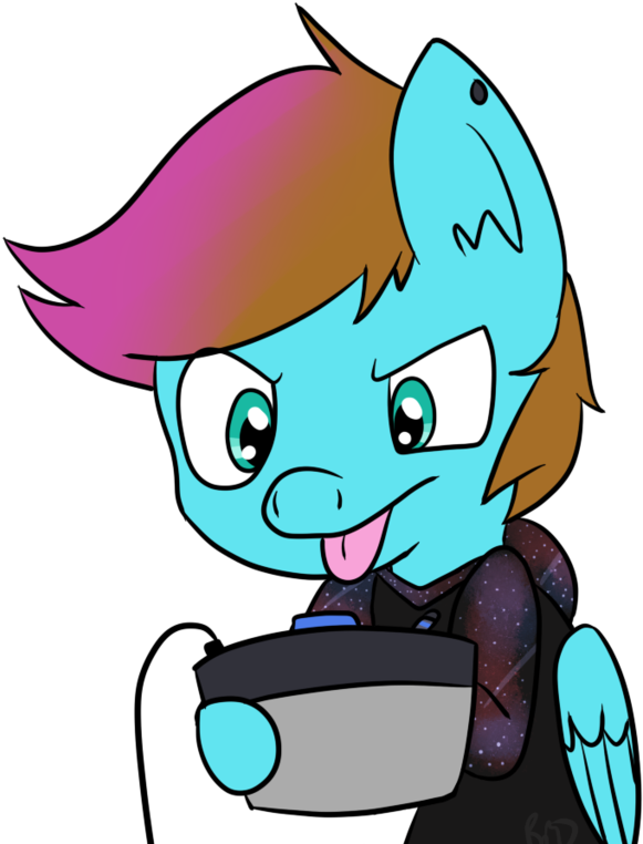 Drawn Tongue Png Transparent - Cartoon Clipart (1024x1024), Png Download