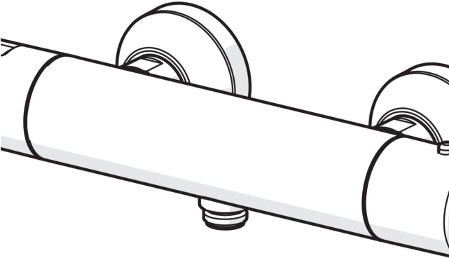 Shower Clipart Shower Faucet - Line Art - Png Download (640x480), Png Download