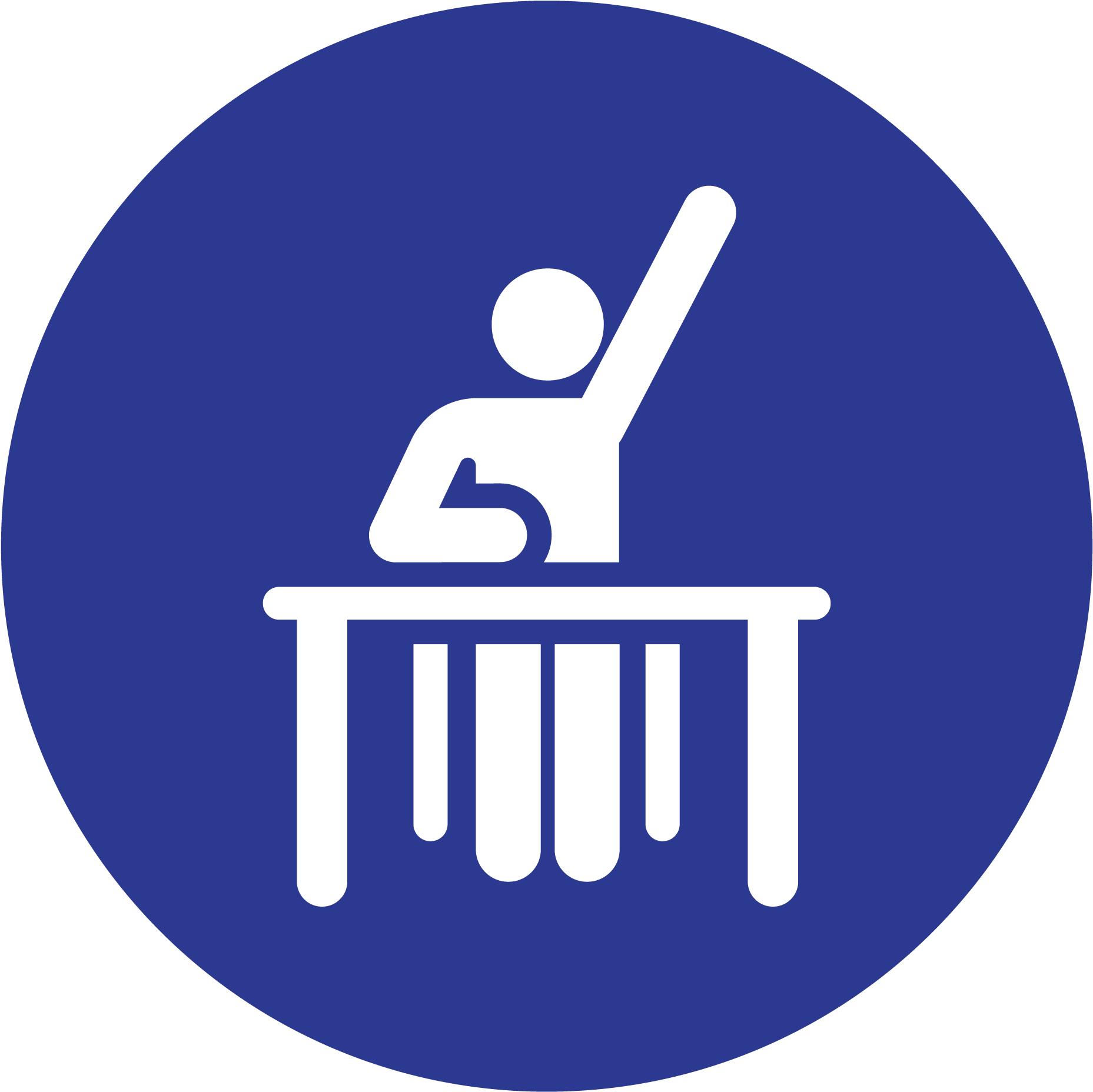 Each Individual Has Worth And We Will Strive To Enhance - Classroom Clipart (1876x1876), Png Download