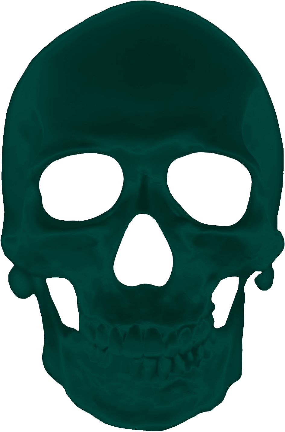 Skull Clipart (945x1431), Png Download