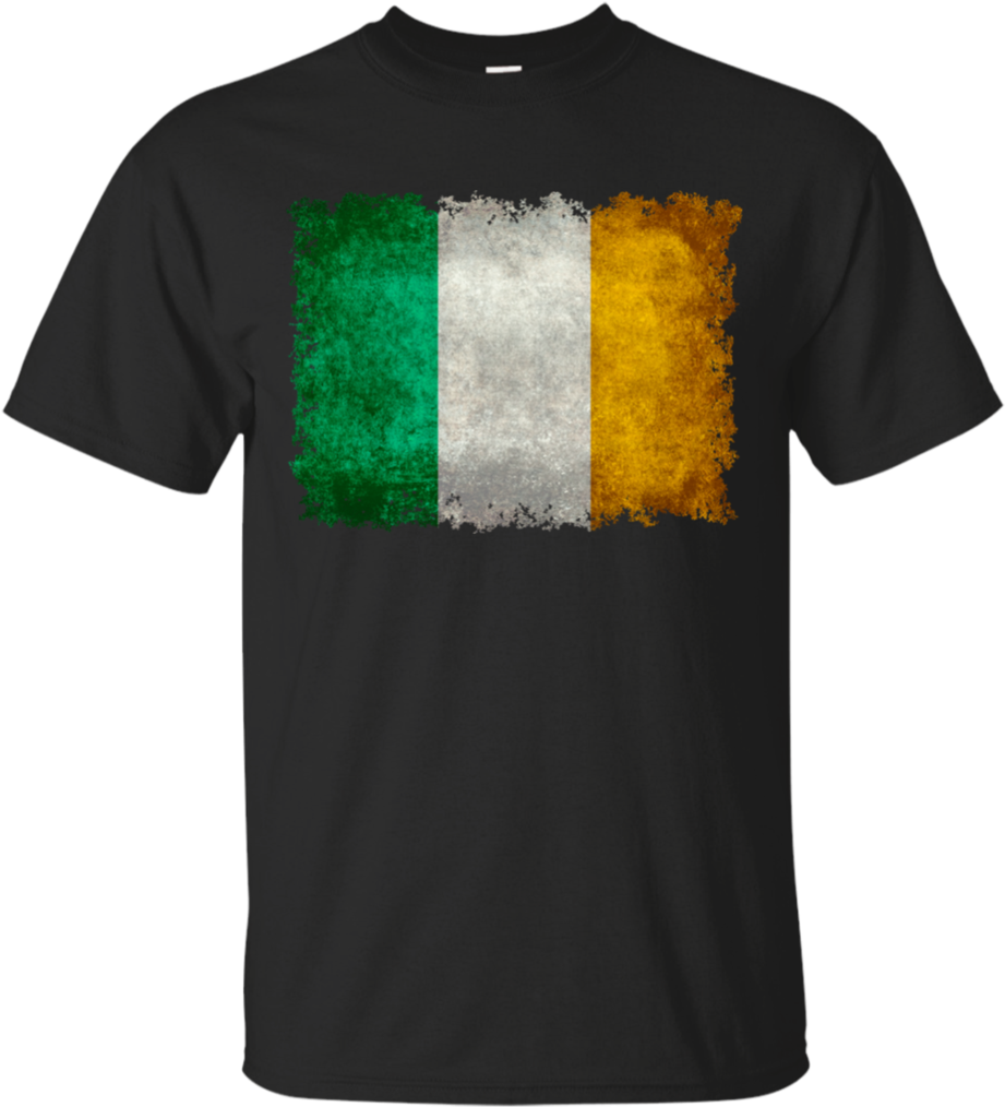Ireland Flag T Shirt St Patricks Day - Dragon Ball Super Broly T Shirt Clipart (1024x1024), Png Download