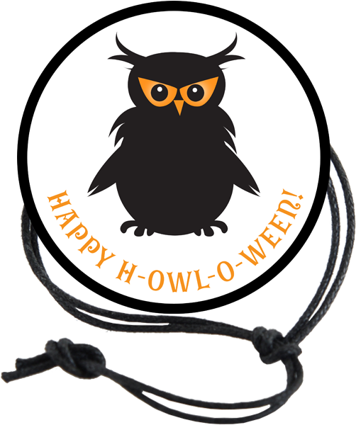 Halloween Napkin Knot - Cartoon Clipart (1080x1080), Png Download