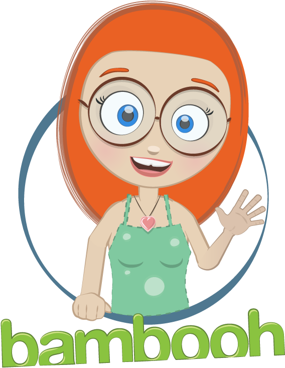 Bambooh Teacher - " - Cartoon Clipart (591x744), Png Download