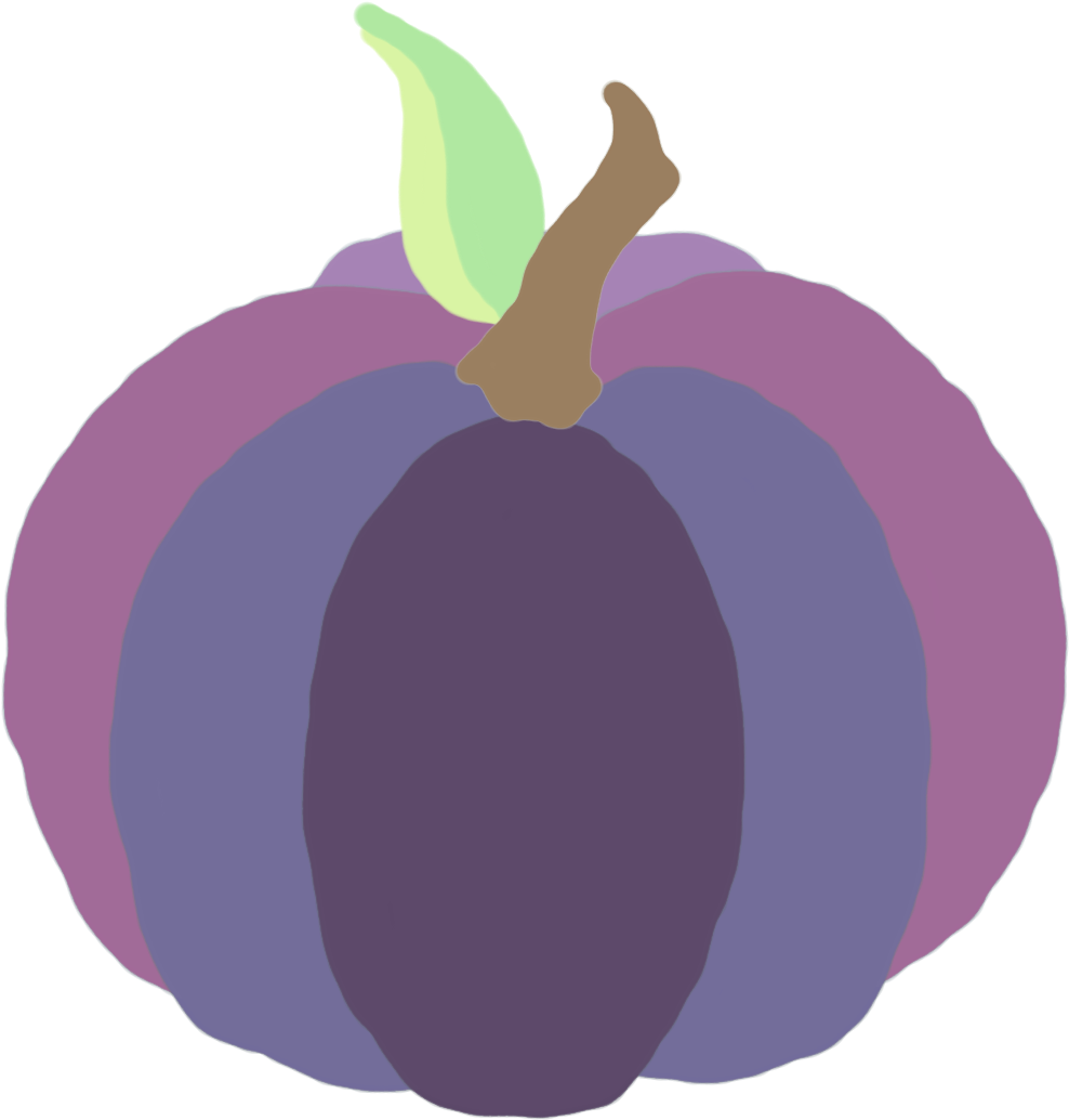 Free Halloween, Fall, Autumn, And Thanksgiving Themed - Eggplant Clipart (1200x1200), Png Download