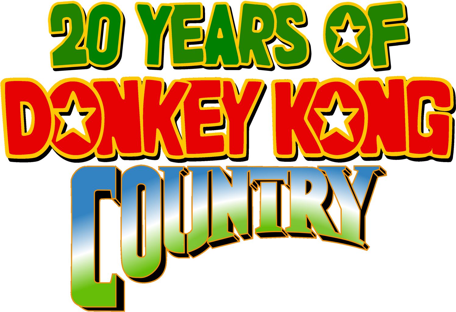 20 Years Of Donkey Kong Country - Donkey Kong Country Clipart (1514x1023), Png Download