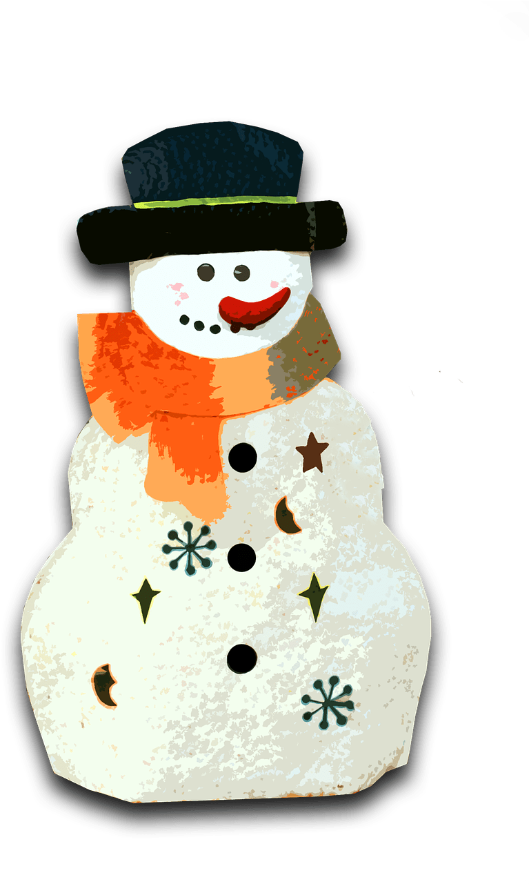 Download - Snowman Clipart (854x1280), Png Download