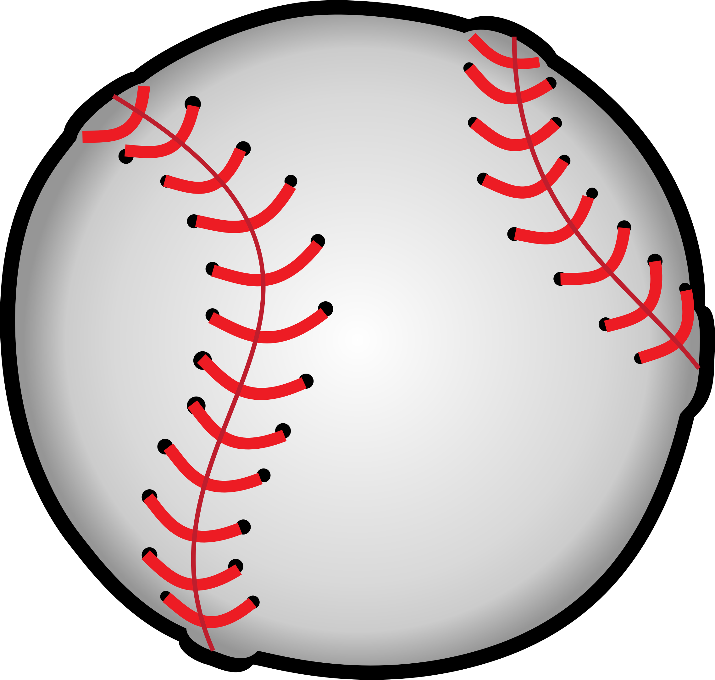 Participation Clipart Of Baseball, Description And - Baseball Clipart Free - Png Download (2274x2164), Png Download