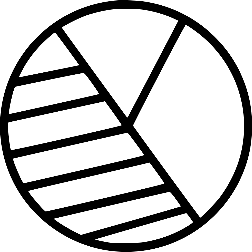 Percentage Pie Comments - Basketball Template Clipart (980x982), Png Download