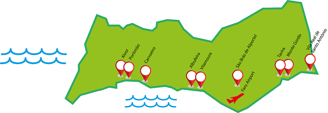 Mastercars Locations In Algarve Clipart (1125x387), Png Download