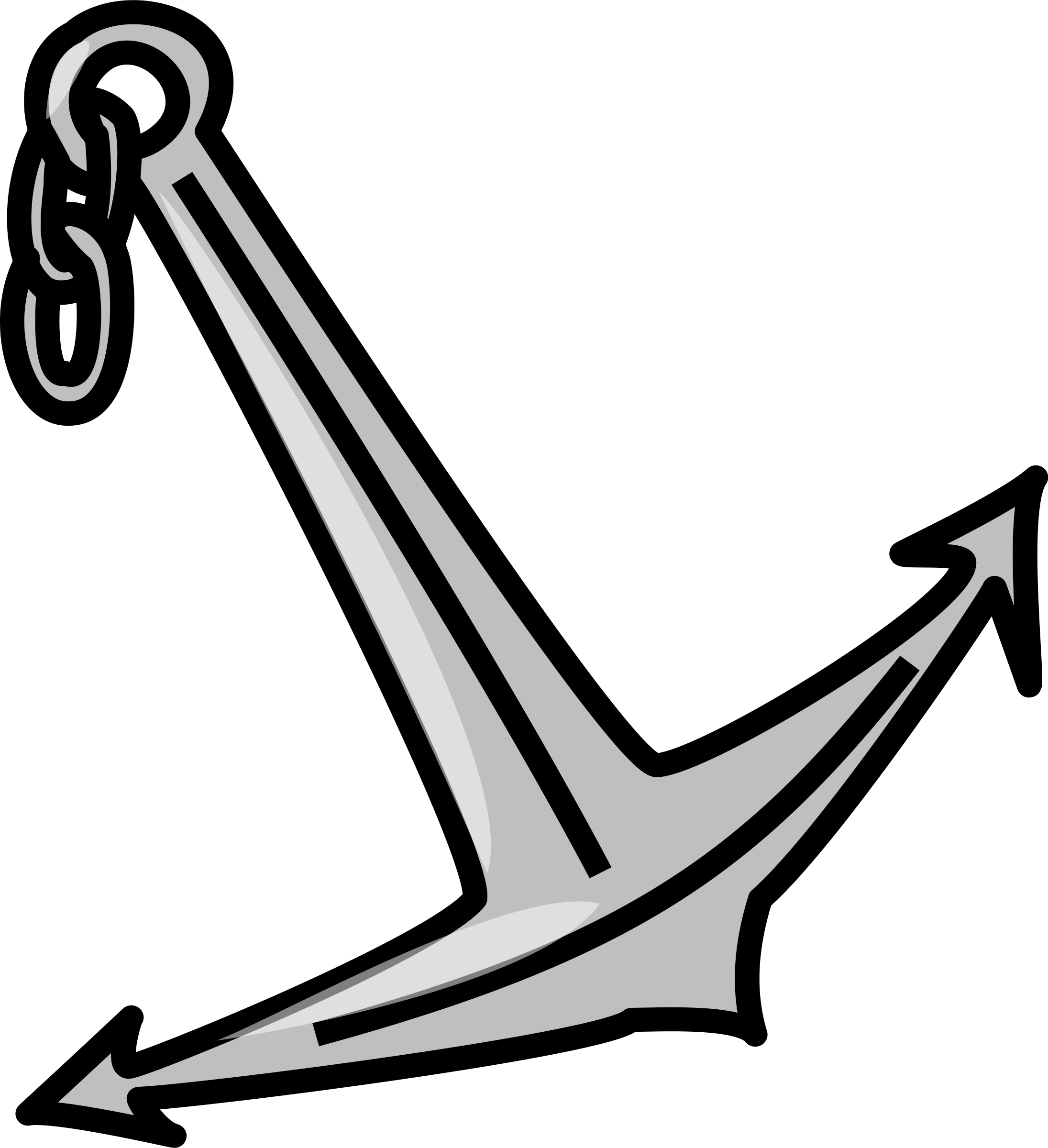 Big Image - Anchor Clip Art - Png Download (2191x2400), Png Download