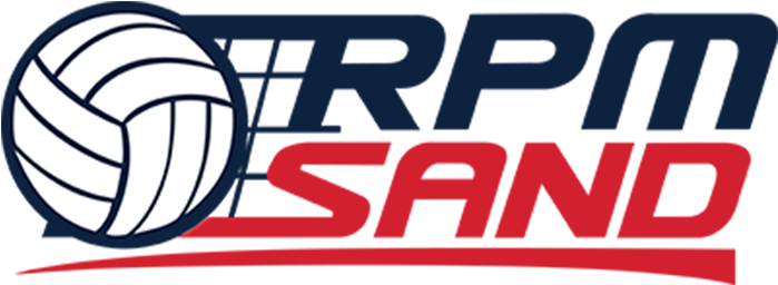 Rpm Beach Volleyball Club - Volleyball Clipart (826x482), Png Download