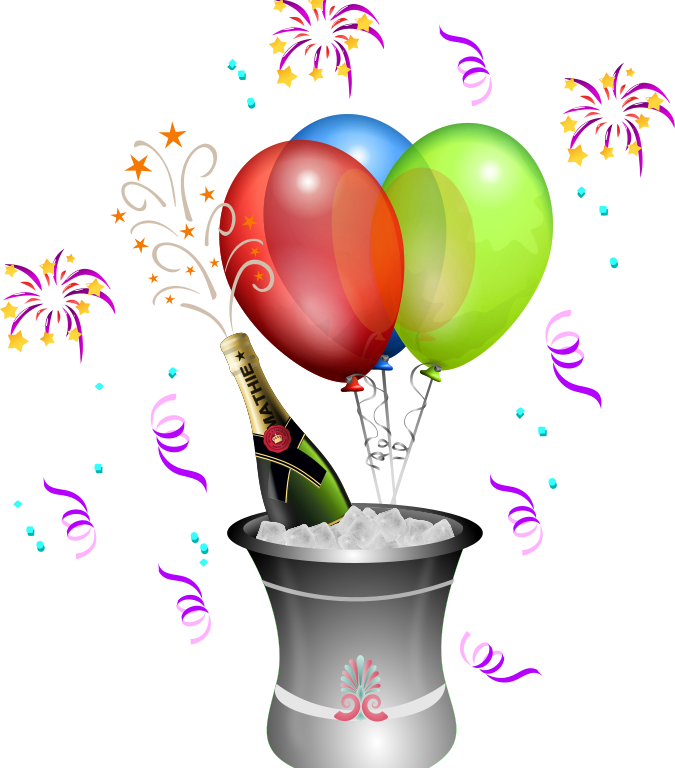 Download Very Attractive Free Clip Art Balloons And - Png Download (675x768), Png Download