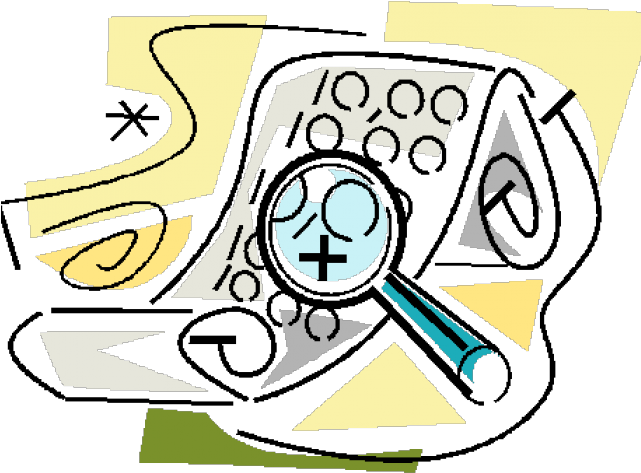 Analysis Clipart Spreadsheet - Actuary Clipart - Png Download (640x480), Png Download