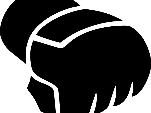 Mixed Martial Arts Clipart Transparent - Mma Gloves Icon - Png Download (640x480), Png Download