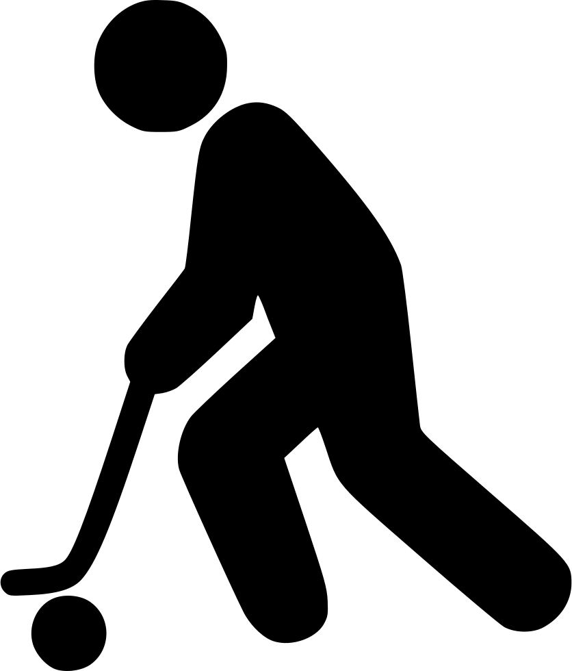 Hockey Player Comments - Icon Clipart (836x980), Png Download