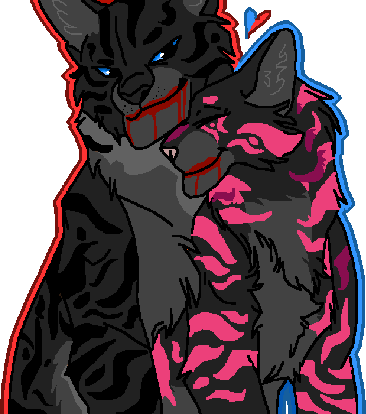 Murder Love - Illustration Clipart (1400x1400), Png Download