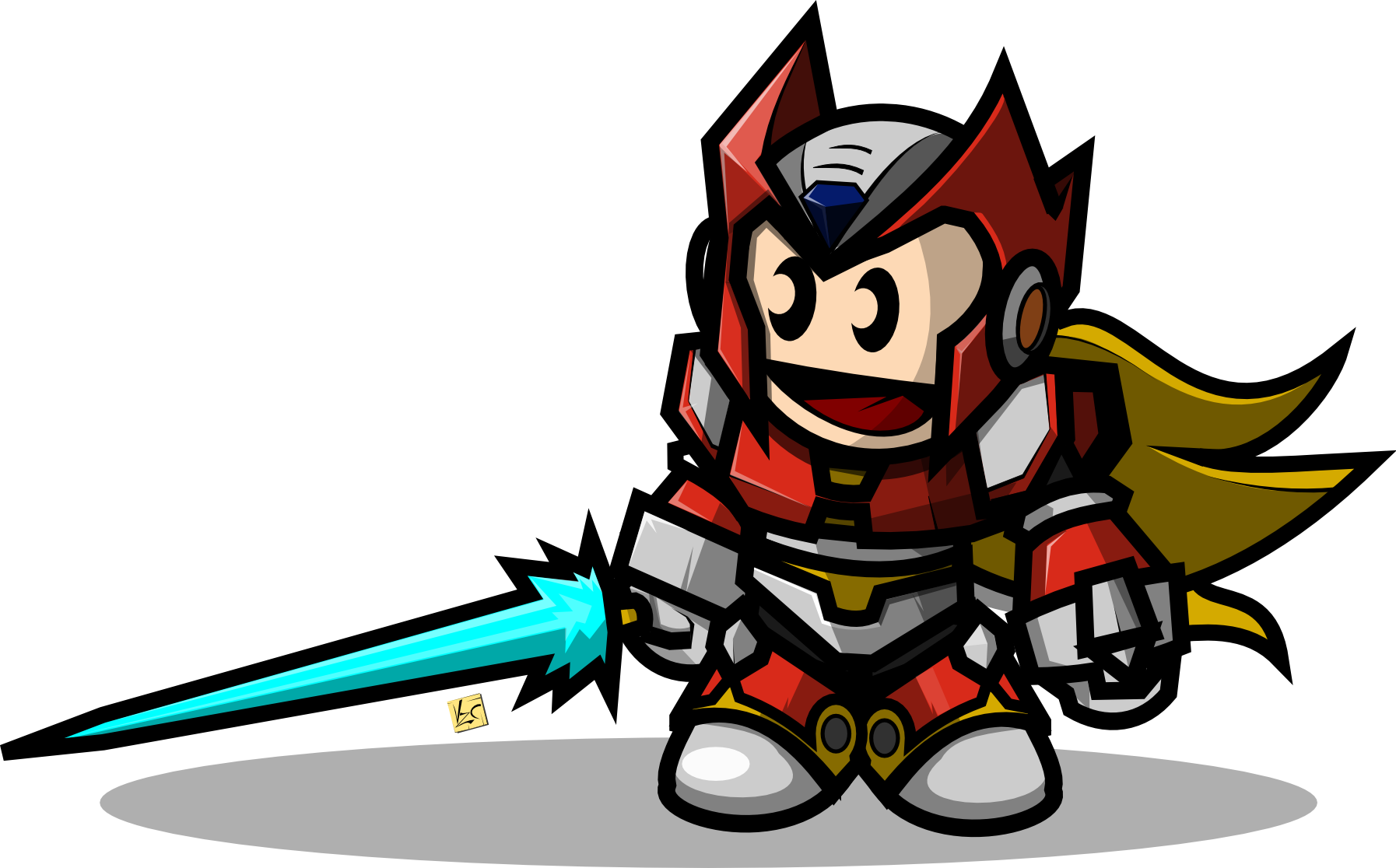 Megaman Clipart Zero - Mage Clipart - Png Download (1794x1116), Png Download