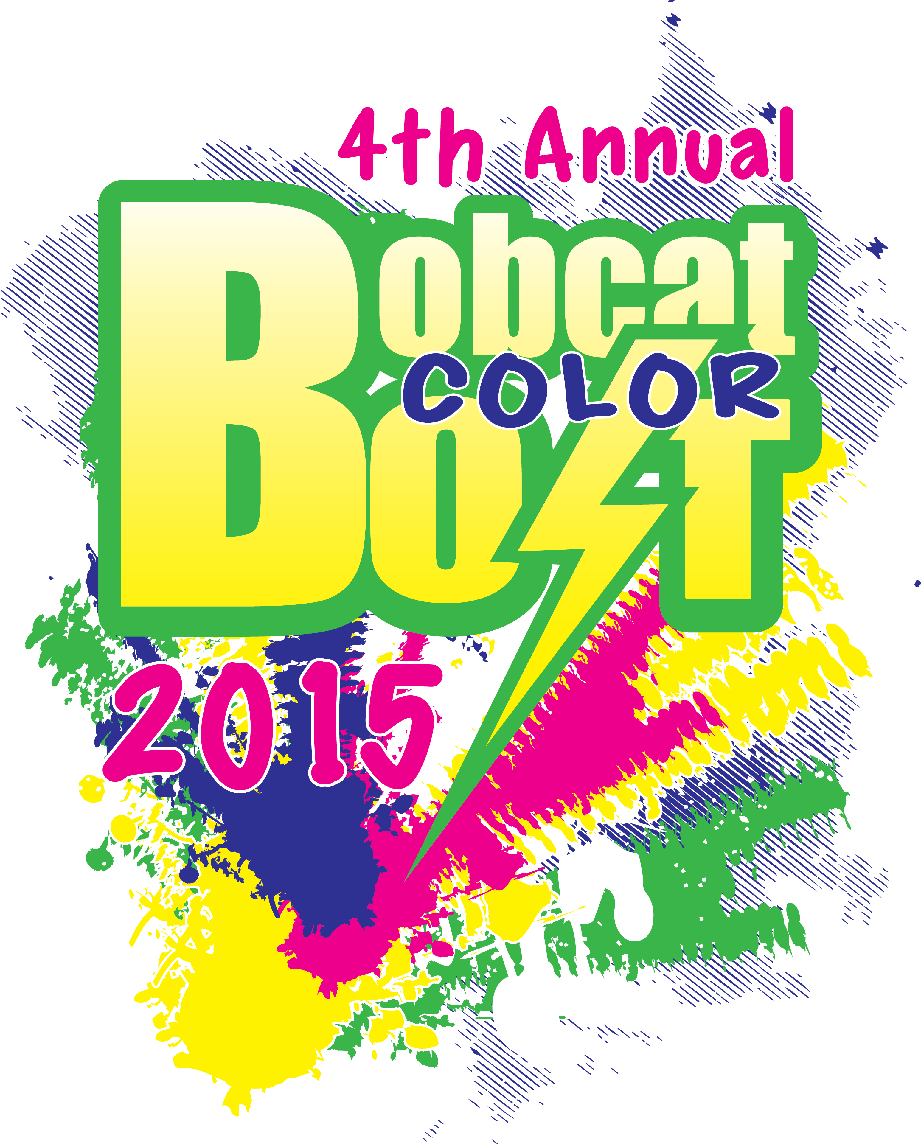 Bobcat Bolt 2015 1 - Graphic Design Clipart (3091x3840), Png Download