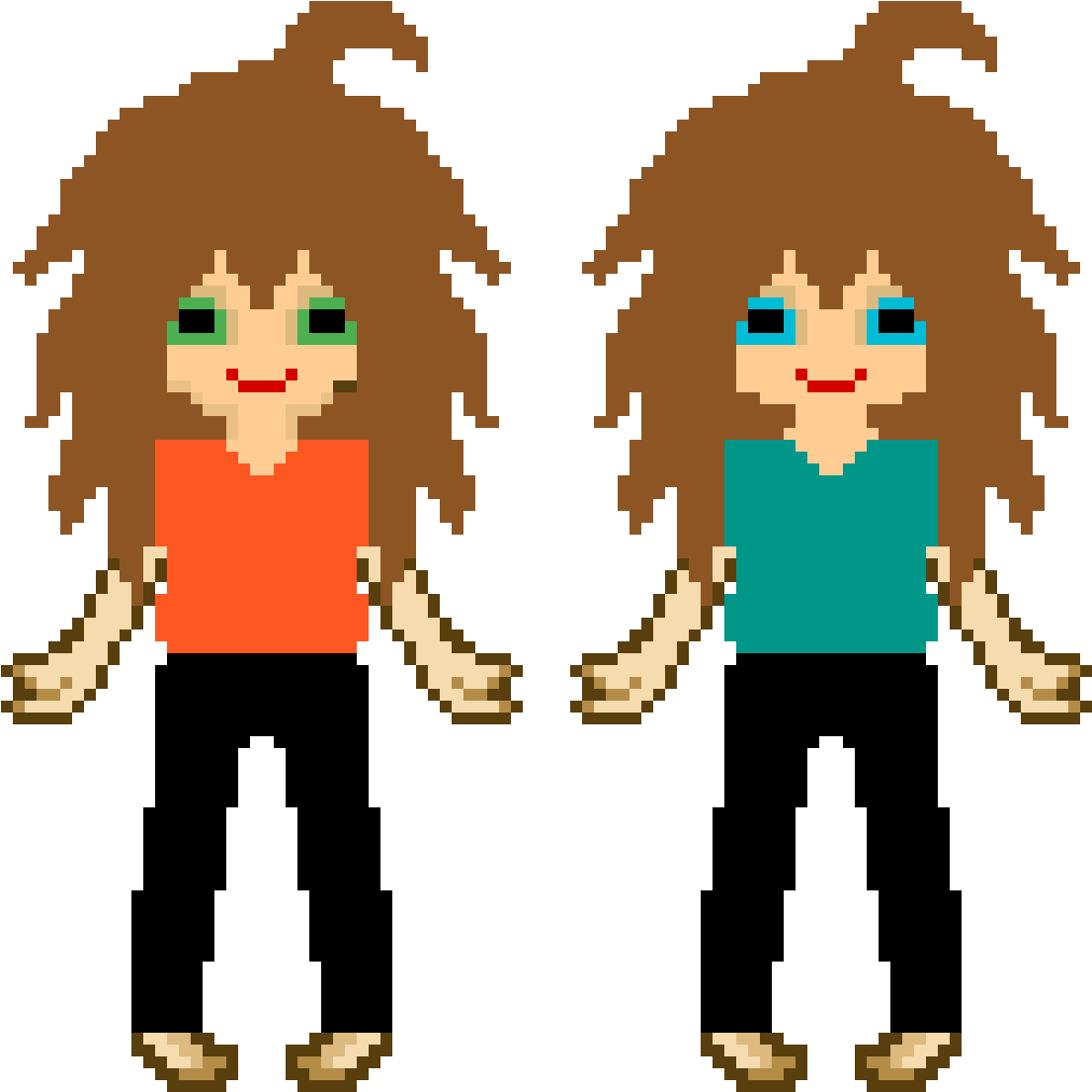 Me And My Friend After A Sleepover - Cartoon Clipart (1200x1200), Png Download