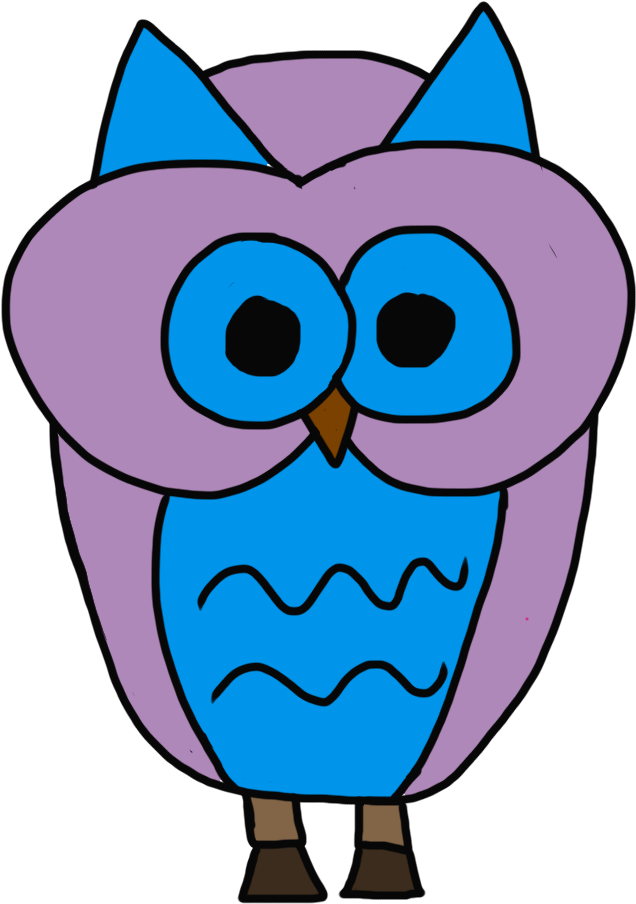 Sleepover Clipart Night Owls - Cartoon - Png Download (716x921), Png Download