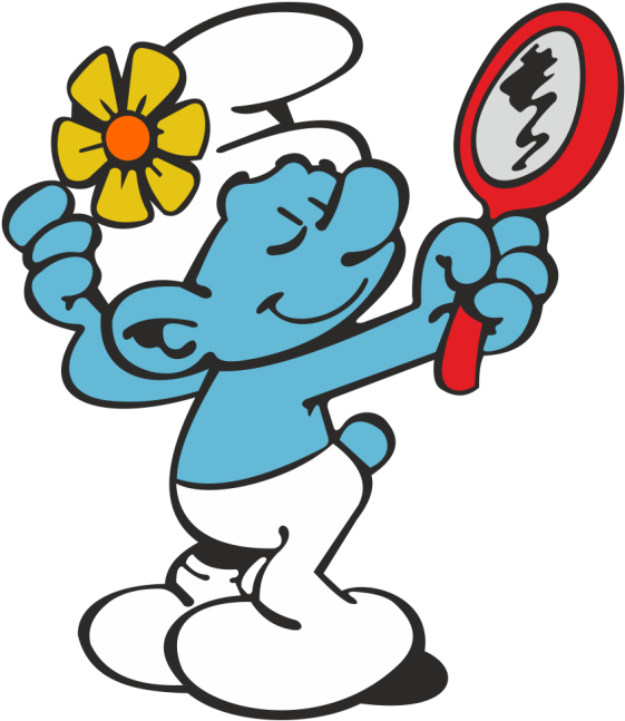 Vanity Smurf Clipart (716x716), Png Download