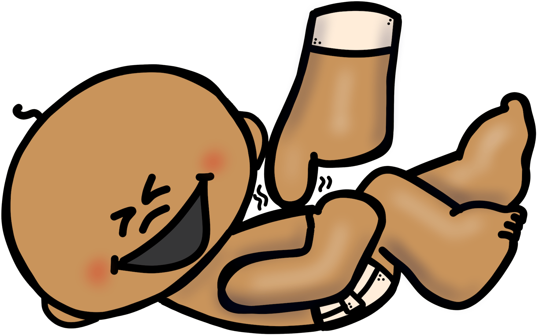 Tickle Clipart (1800x1137), Png Download