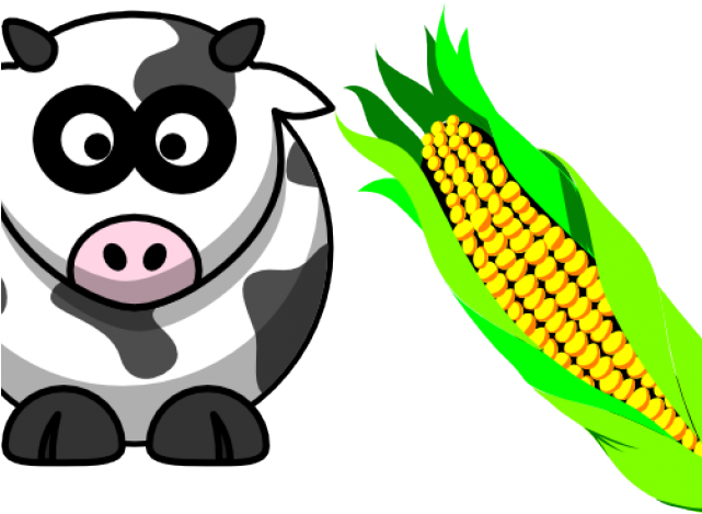 Cow Clipart Ear - Cartoon Cow - Png Download (640x480), Png Download