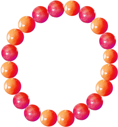 0 90d0e B952e191 Xl Frame Clipart, Pink Purple, Frames, - Bead - Png Download (685x800), Png Download