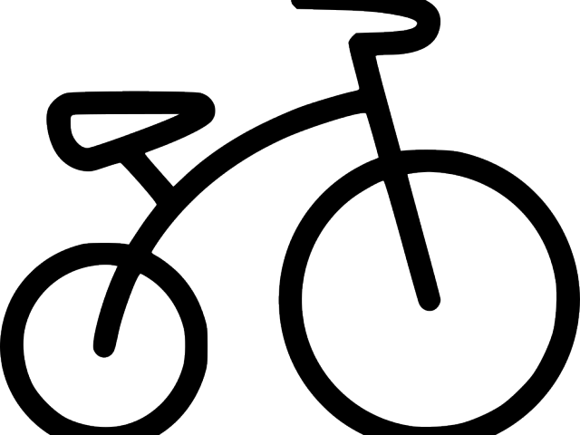 Tricycle Clipart Terminal - Easy Tricycle Drawing - Png Download (640x480), Png Download
