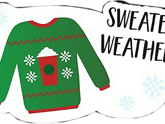 Starbucks Clipart Christmas - Christmas Decoration - Png Download (640x480), Png Download