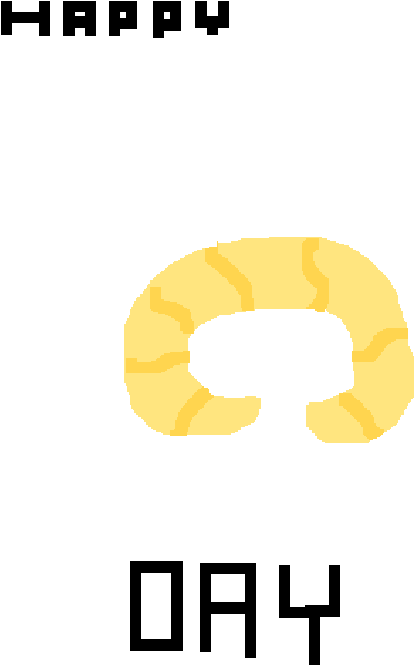 Croissant - Graphic Design Clipart (1000x1000), Png Download