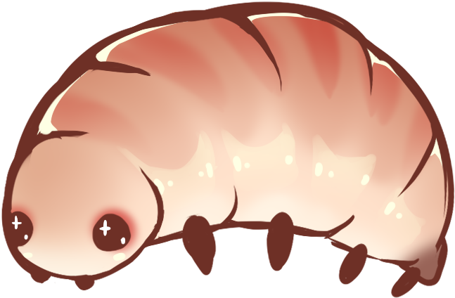 My Oc Rossali Adopted A Larva His Name Is Croissant - Cartoon Clipart (916x660), Png Download