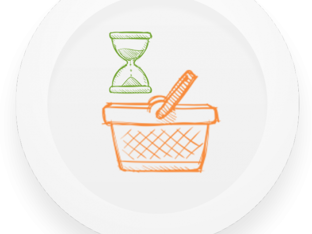 Meal Clipart Clean Plate - Png Download (640x480), Png Download