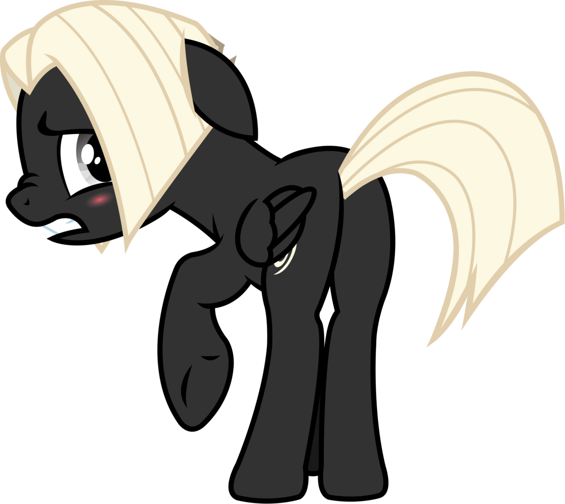 Artist Outlawedtofu Blushing Fallout Equestria Your - Cartoon Clipart (1148x1024), Png Download