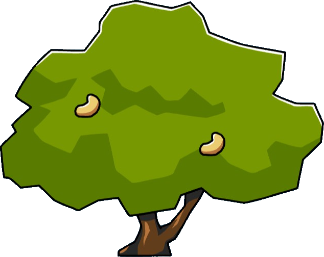 Cashew Tree Clipart (634x504), Png Download