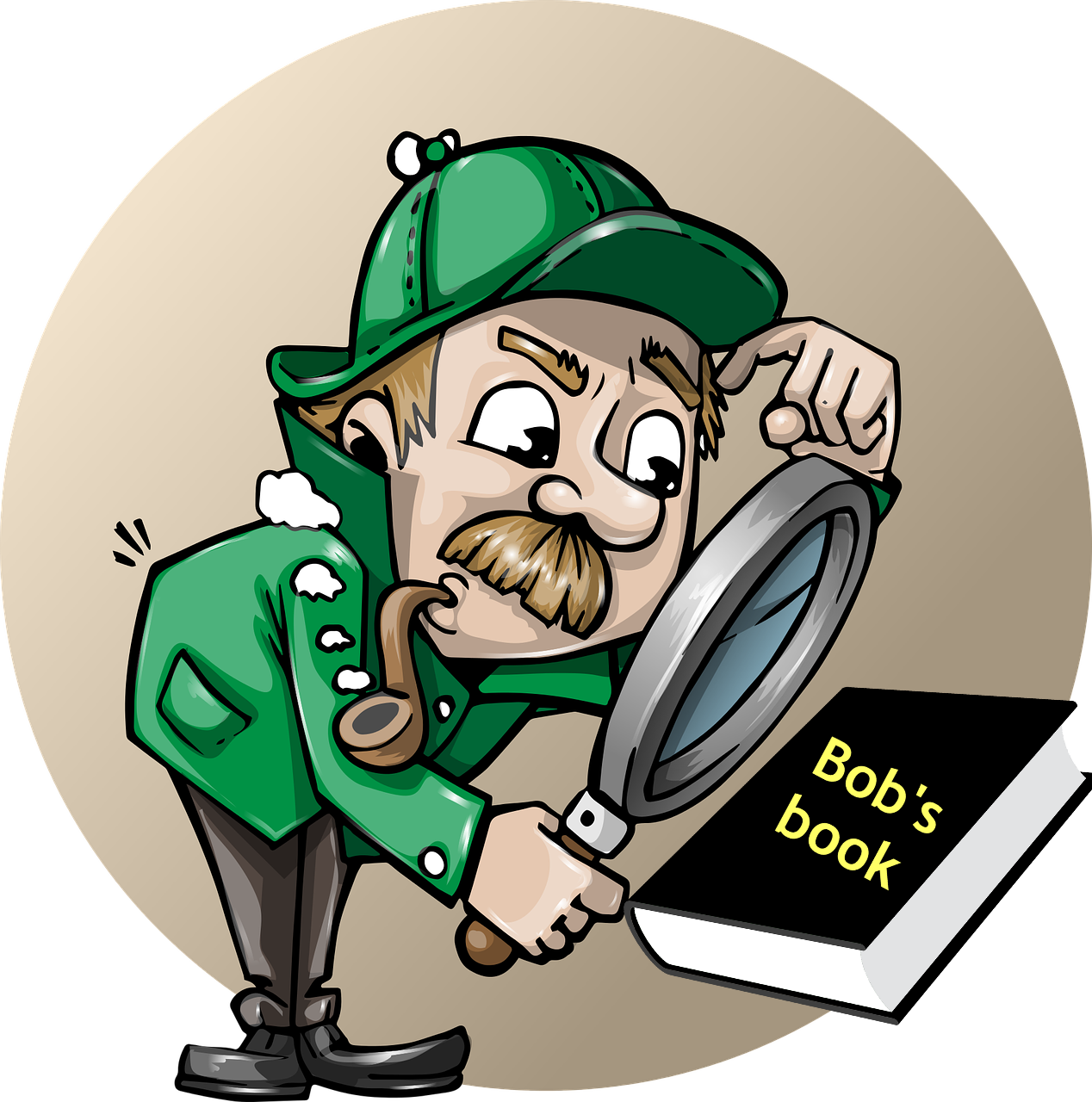 Investigate Png Clipart , Png Download - Character Searching Transparent Png (1268x1280), Png Download
