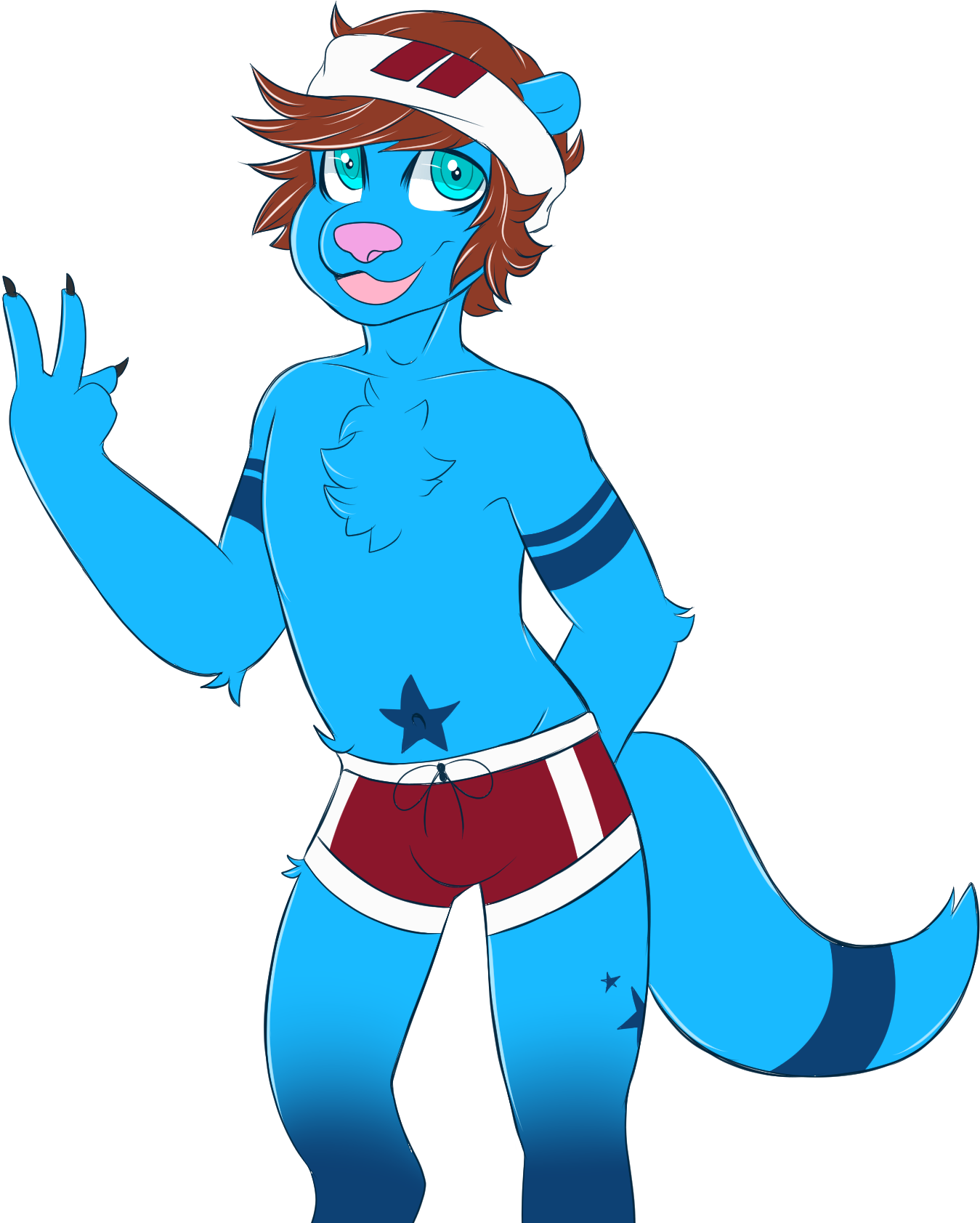 Out For A Jog - Cartoon Clipart (1386x1726), Png Download