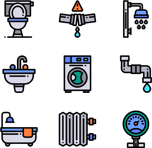 Plumber Tools Clipart (600x564), Png Download