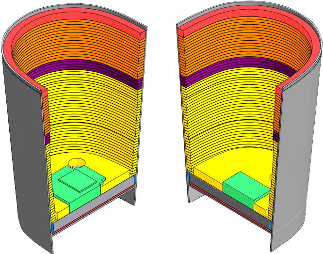 Resco Products Steel Ladle 3d Drawings - Mesh Clipart (800x600), Png Download