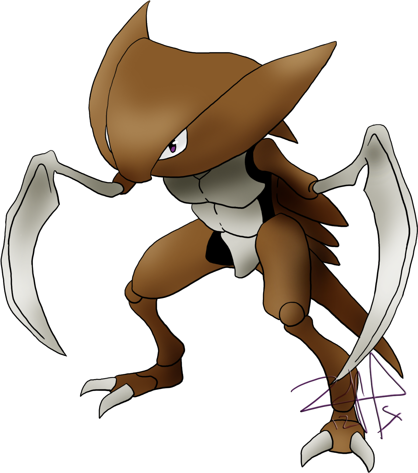 Pkmn Atlantis - Kabutops Pokemon Clipart (1493x1576), Png Download