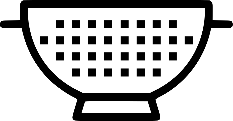 Strainer Equipment Comments - Circle Clipart (981x508), Png Download