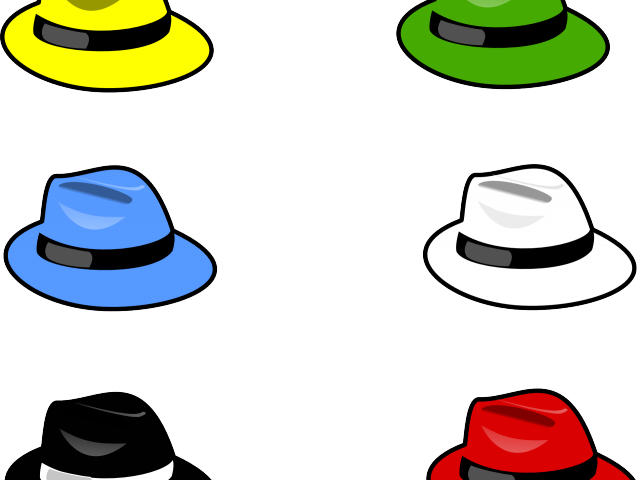 Cap Clipart Beach Hat - Guided Reading Thinking Hats - Png Download (640x480), Png Download