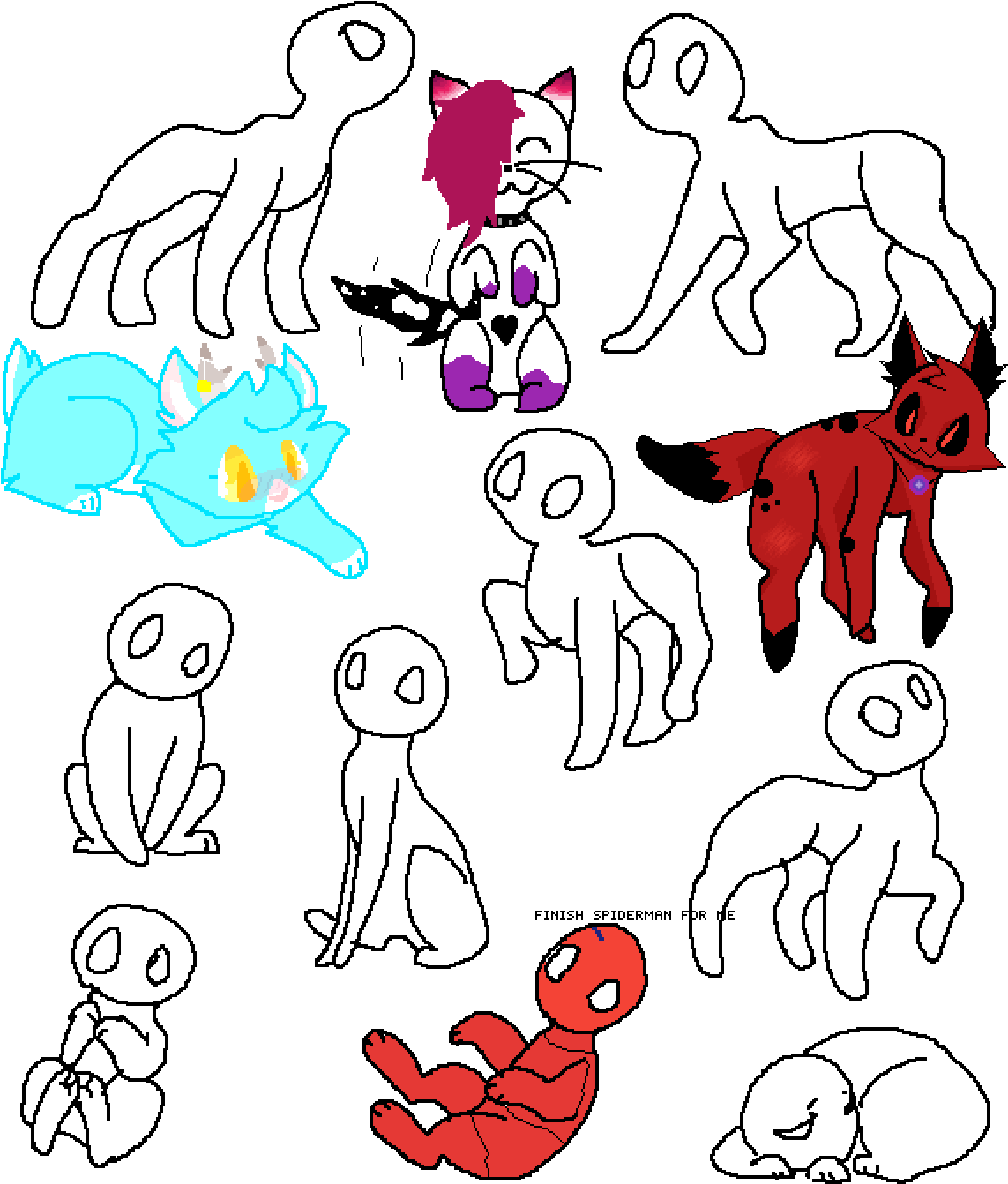 Collab - Drawing Clipart (1156x1400), Png Download